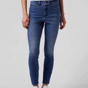 Athleta | Sculptek High Rise Ultra Skinny Jeans | True Blue | Size 14 | LIKE NEW